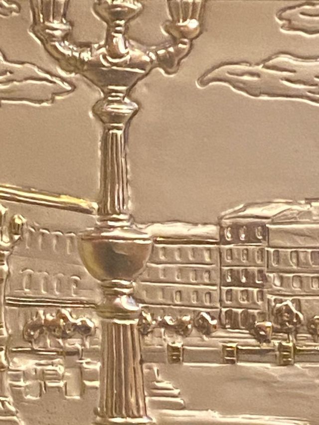 Bassorilievo Argento925 Paesaggio