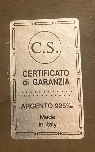 Bassorilievo Argento925 Paesaggio