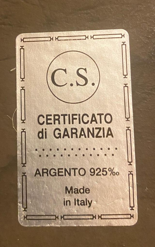 Bassorilievo Argento925 Paesaggio