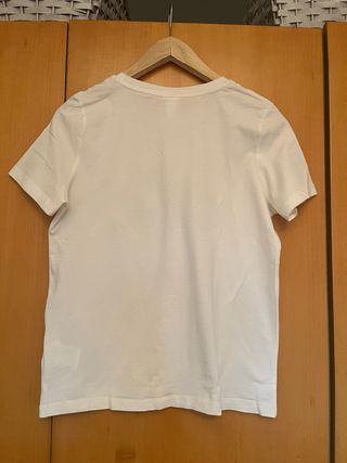 Camiseta h&m blanca con strass