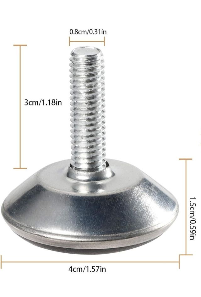 4 Patas para mesa nuevas