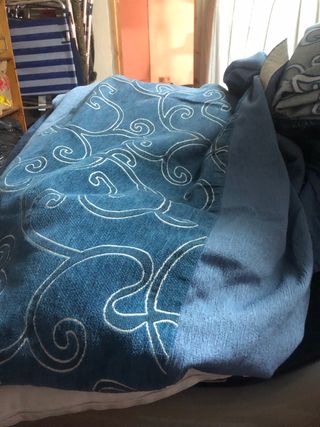 fundas de sofas cojines y mantel
