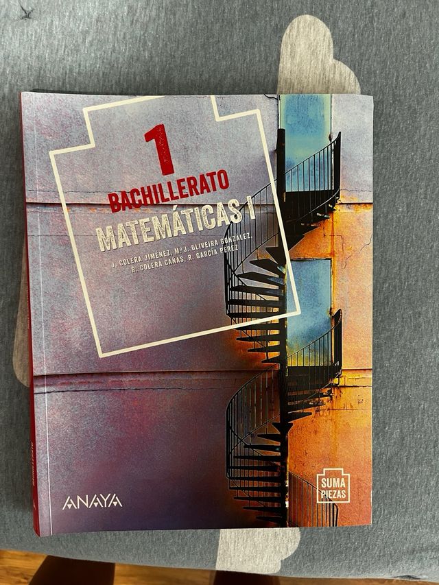 Libro de matematicas 1ºbachillerato