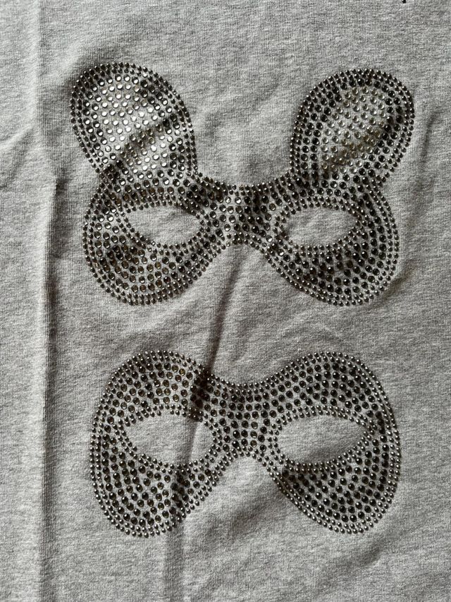 T-shirt zara donna grigia