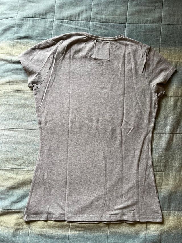 T-shirt zara donna grigia