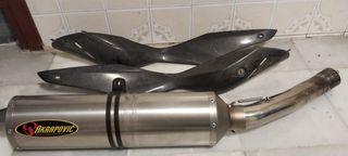 Tubo de escape akrapovic para Yamaha r1