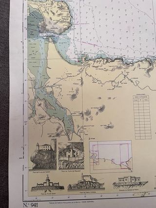 Bilbao - Santoña (carta nautica)
