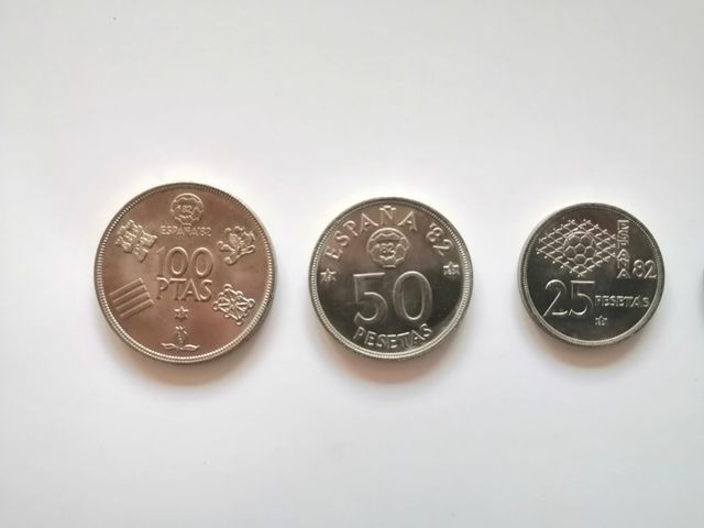 Colección monedas Mundial España 1982