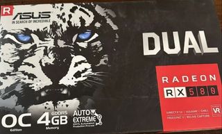 Tarjeta gráfica Asus RX 580 4GB