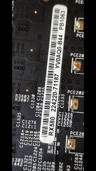 Tarjeta gráfica Asus RX 580 4GB