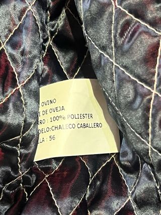 Chaleco de piel 