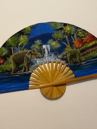 Ventaglio decorativo da parete
