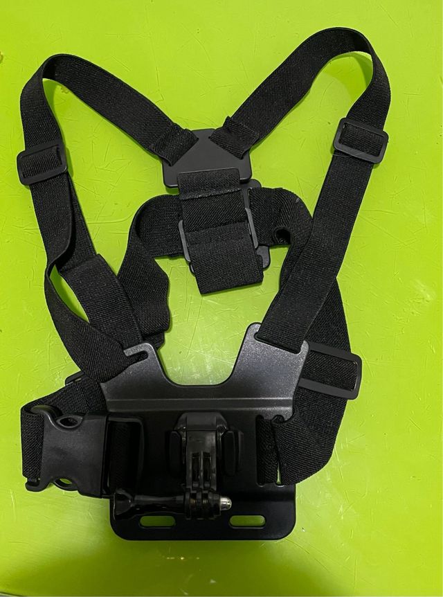Suporte de peito para Gopro, Insta, etc. todas as câmaras