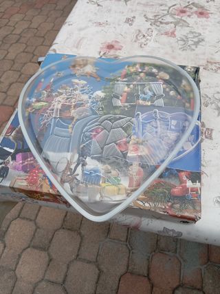 Forma  a cuore natalizio