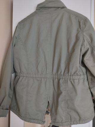 Cazadora/ parka verde