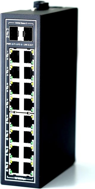 WIWAV WDH-16ET2GF-DC 10/100Mbps Switches Gigabit I