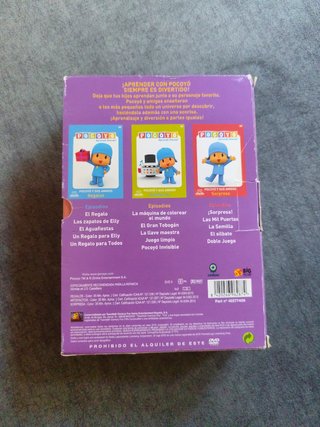 DVD de Pocoyo + CD canciones infantiles