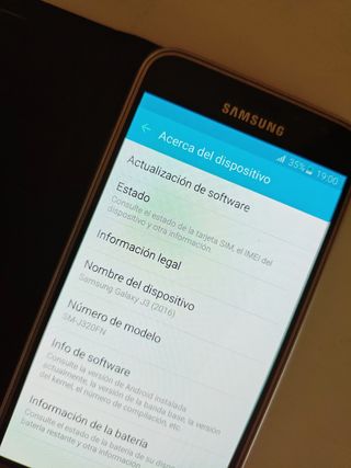 Samsung j3 6 2016 con funda original