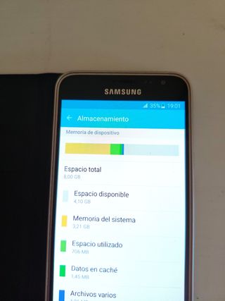 Samsung j3 6 2016 con funda original