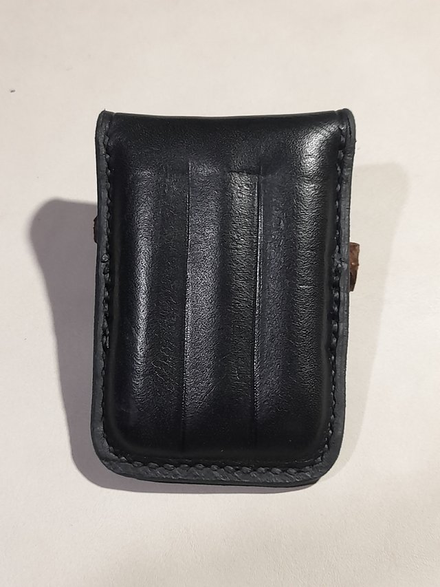 Portasigari toscanelli in cuoio,nuovo