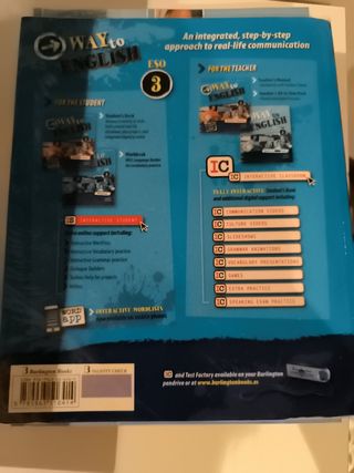 Libro de texto Inglés 3 eso