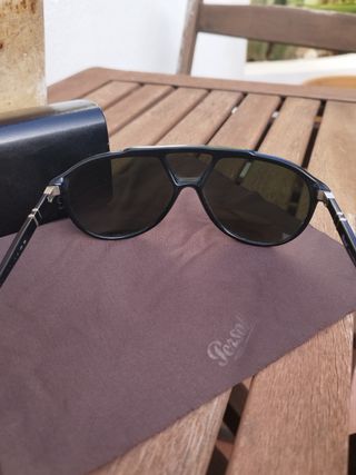 Persol Aviator 3 lenses - all black