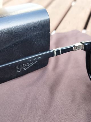 Persol Aviator 3 lenses - all black
