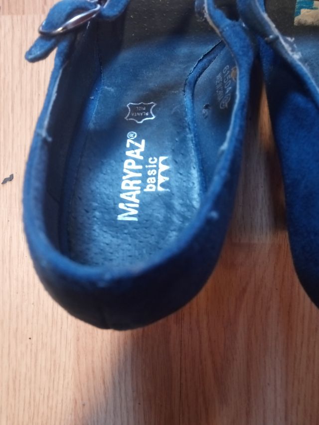 ZAPATOS DE ANTE MARI PAZ N° 36