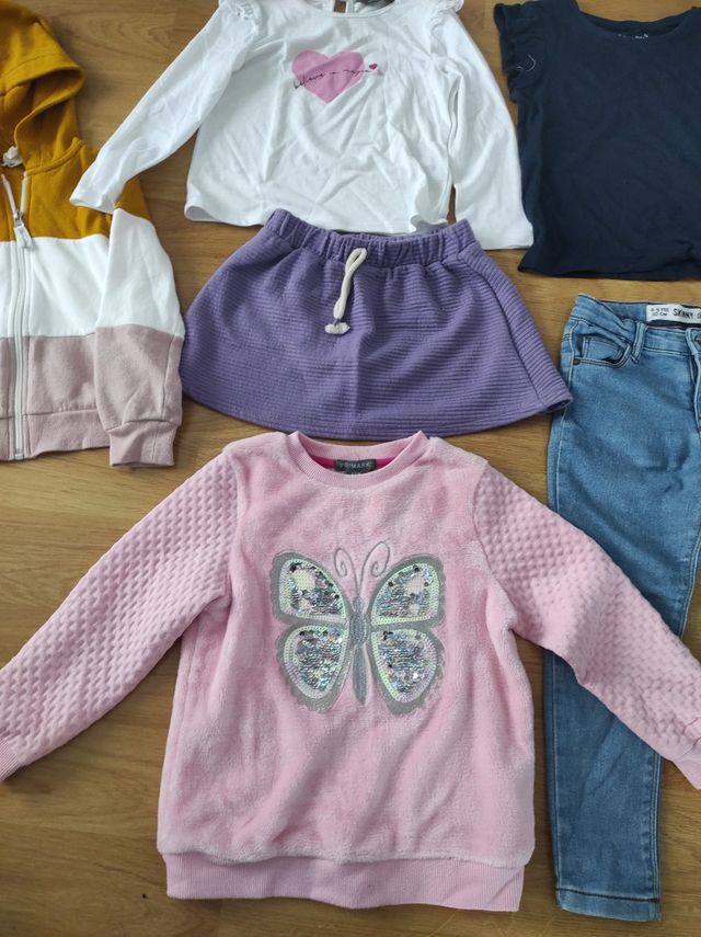 Lote ropa niña 5-6 años varias marcas