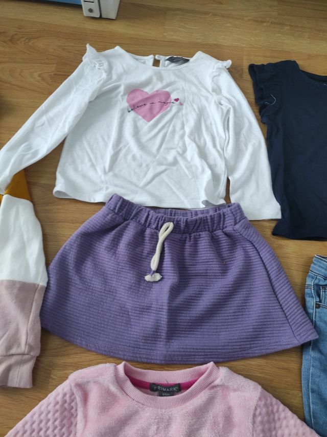 Lote ropa niña 5-6 años varias marcas
