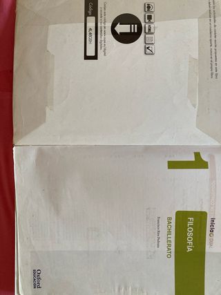 Libro de Filosofía, 1° Bach