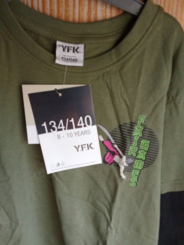 Camiseta 8-10 años (134-140cm) Nueva