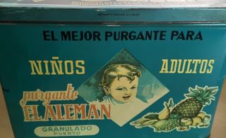 caja antigua de pastillas okal