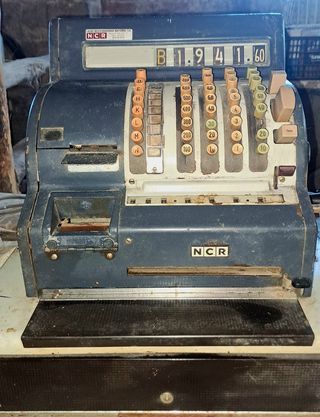 Caja registradora antigua NCR