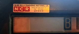 Caja registradora antigua NCR