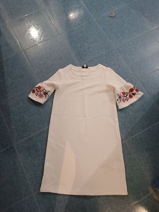 Vestido chica blanco sin estrenar