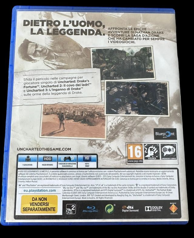 Uncharted: The Nathan Drake Collection ps4