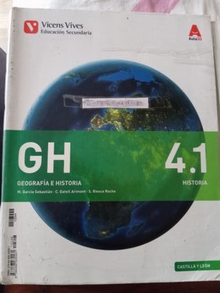 Geografía e historia 4°ESO ISBN9788468235561