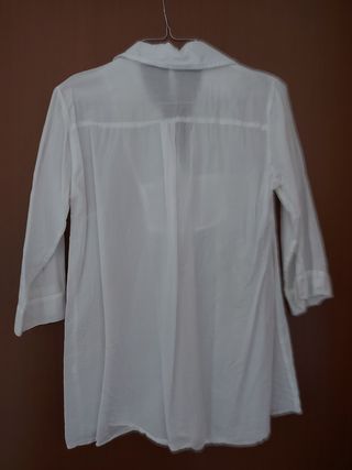 Camicia donna con maniche a 3/4