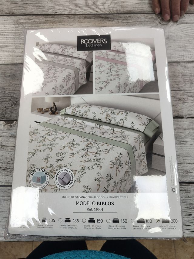 Juego completo de sabanas
