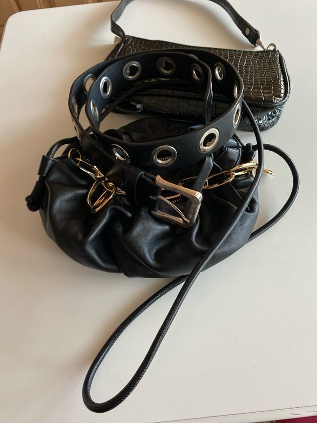 Bolsos y cinto
