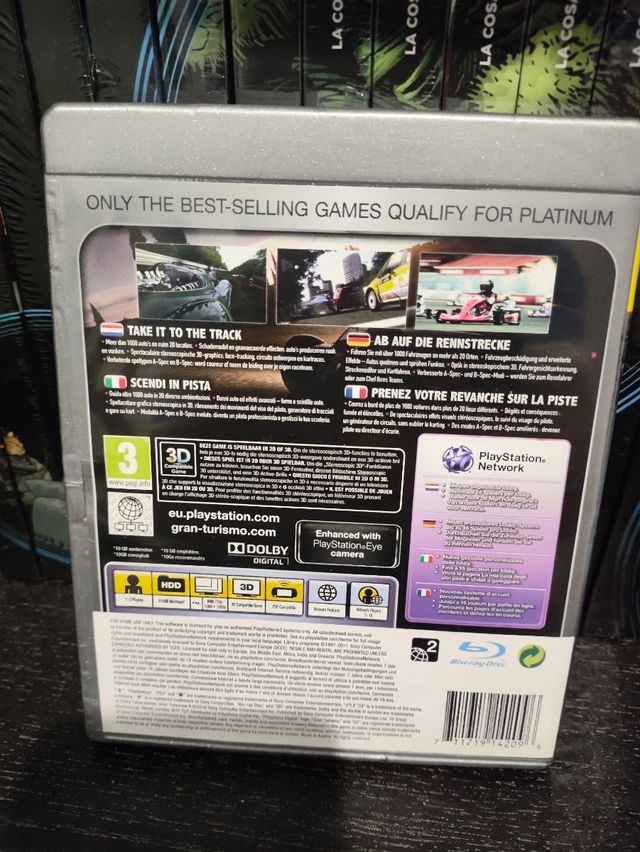 Gran turismo 5 - PS3 - multilenguaje