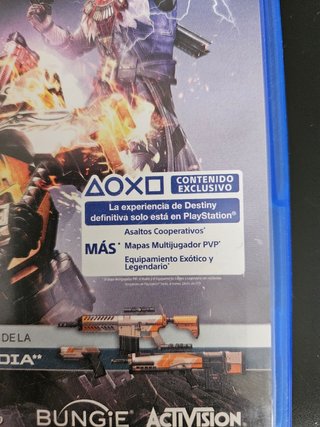 Videojuego Ps4- Destiny. Rey de los poseidos.