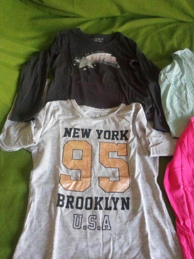 Lote 4 camisetas niña t8 5