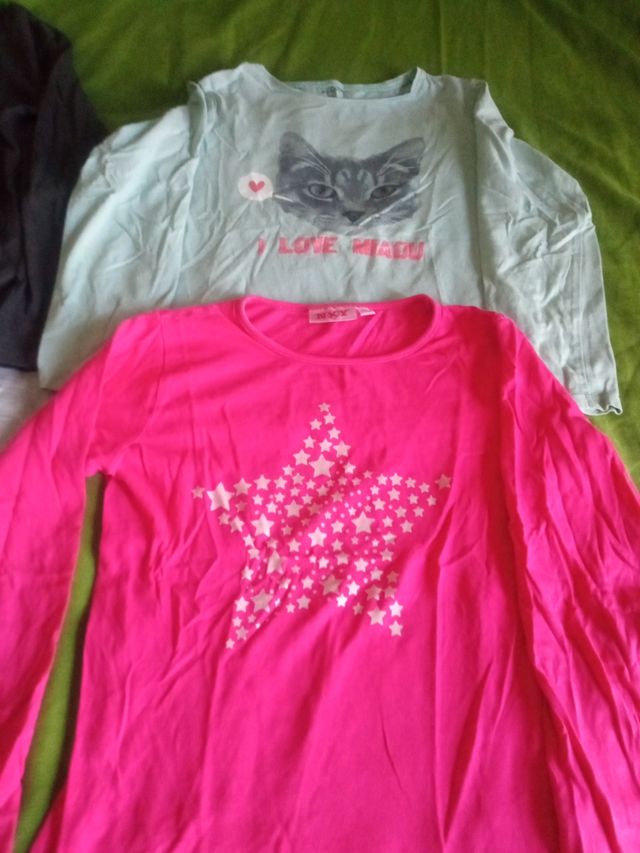 Lote 4 camisetas niña t8 5