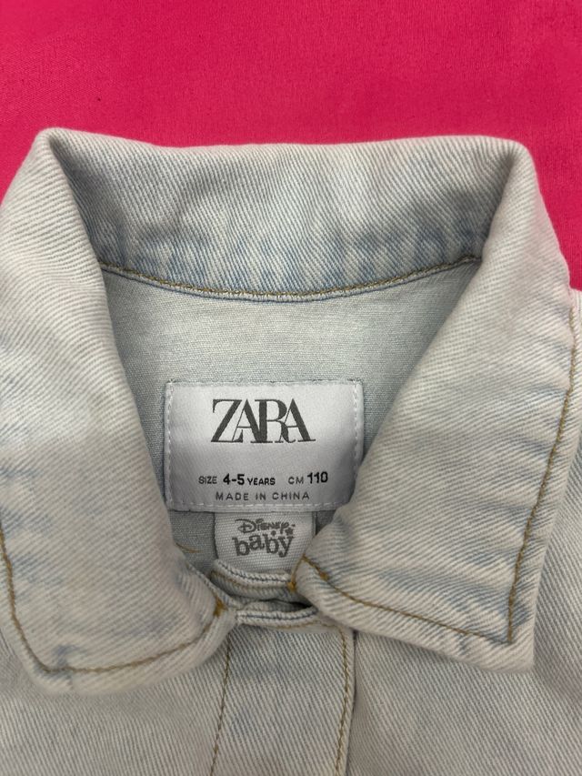 Chaqueta vaquera Zara kids Mickey y Minnie