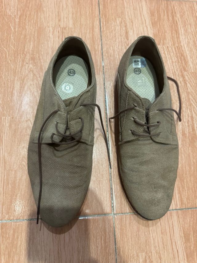Zapatos de zara color beige