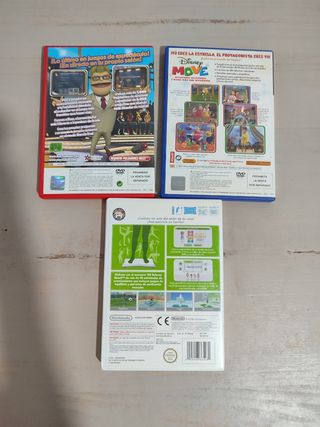 Pack juegos PS2 psp WII 8€ todo el pack