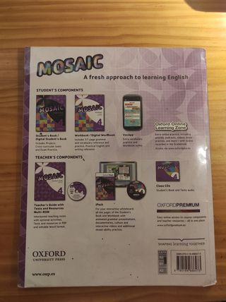 Libro de texto de Inglés