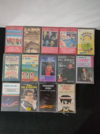 54 musicassette nuove
